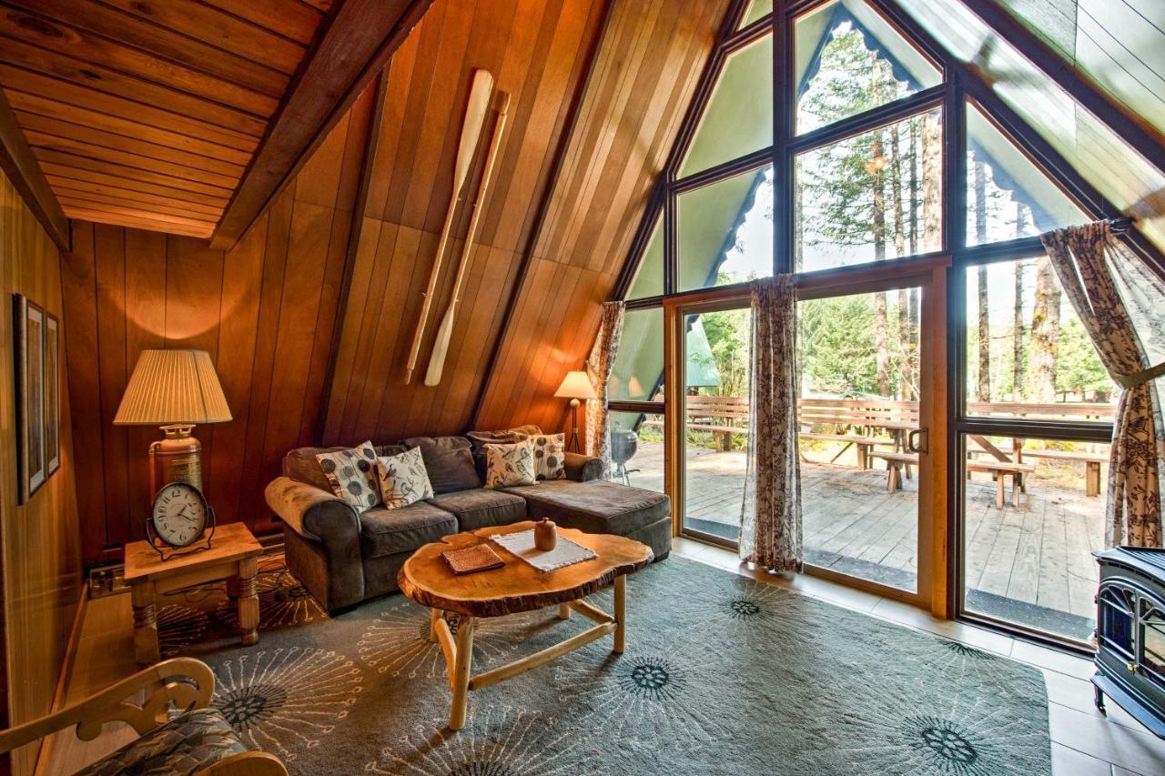 Serene Washington Escape With Deck And Mountain Views! แพ็ควูด ภายนอก รูปภาพ
