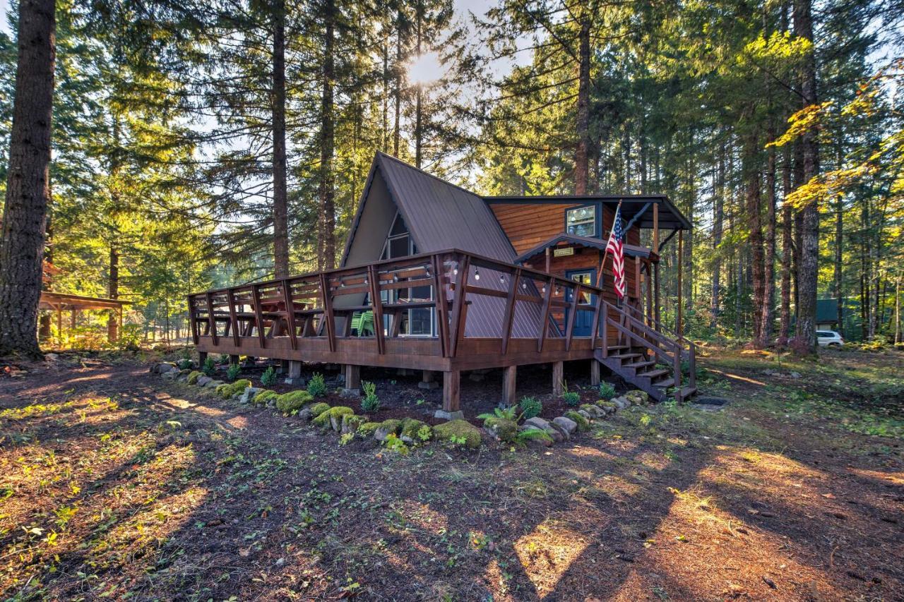 Serene Washington Escape With Deck And Mountain Views! แพ็ควูด ภายนอก รูปภาพ