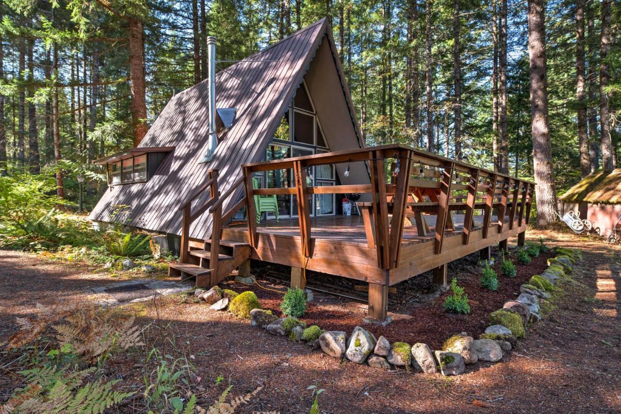 Serene Washington Escape With Deck And Mountain Views! แพ็ควูด ภายนอก รูปภาพ