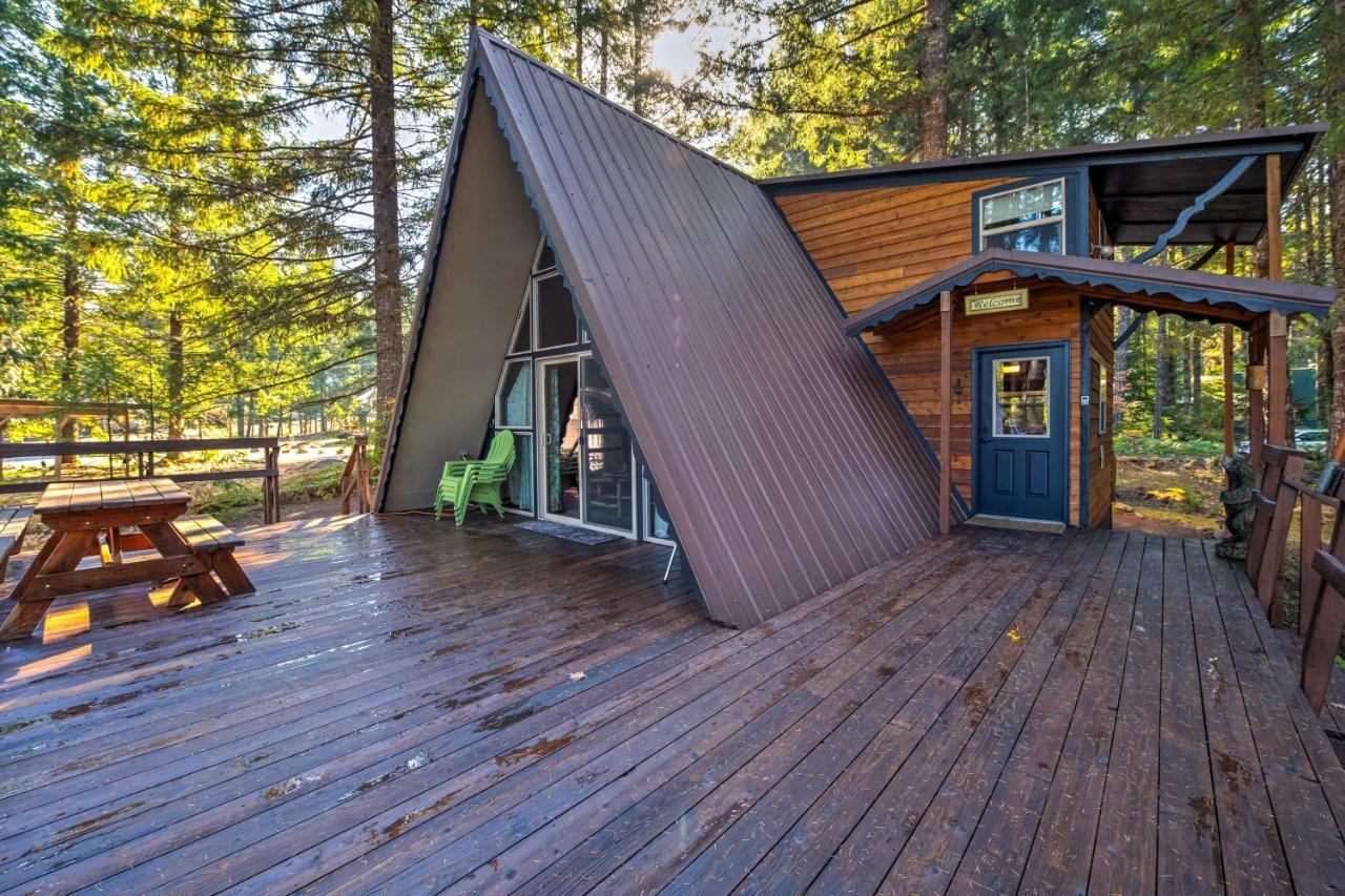 Serene Washington Escape With Deck And Mountain Views! แพ็ควูด ภายนอก รูปภาพ